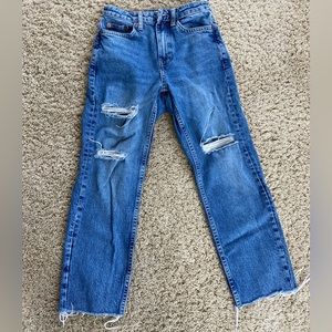 Topshop Straight Leg Jeans W25 L30